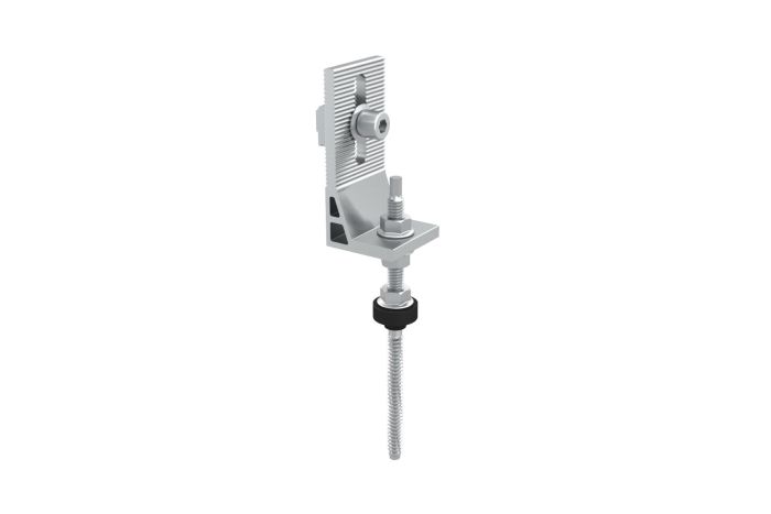 Clenergy : Tin Interface A with Hanger Bolt M8x150 for Metal Purlin